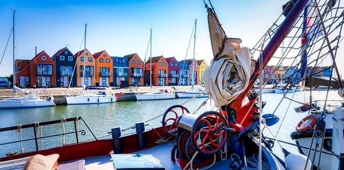 Abwechslungsreiche Segelreviere bei Holland