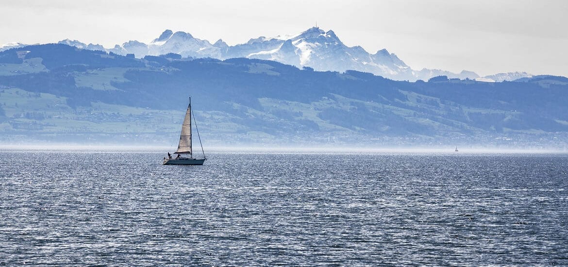 Der Bodensee: Segeln zwischen drei Ländern