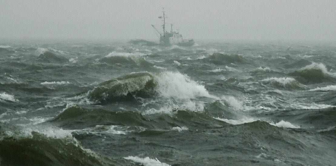 Nebel, Wolken, Schaum und Schnee – Die weiße Bö