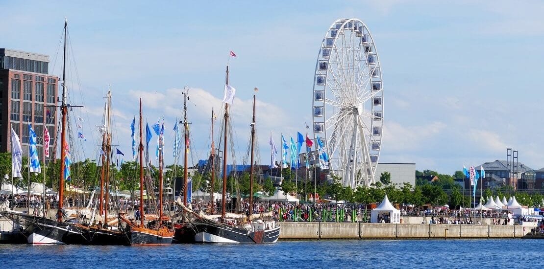 Kieler Woche erstmals mit gehörlosen und sehbehinderten Seglern an Bord