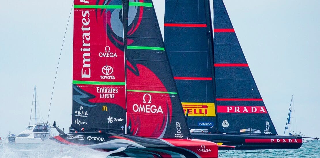 36. America´s Cup: Gleichstand nach Tag 1