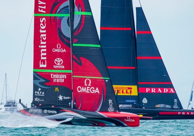 36. America´s Cup: Gleichstand nach Tag 1