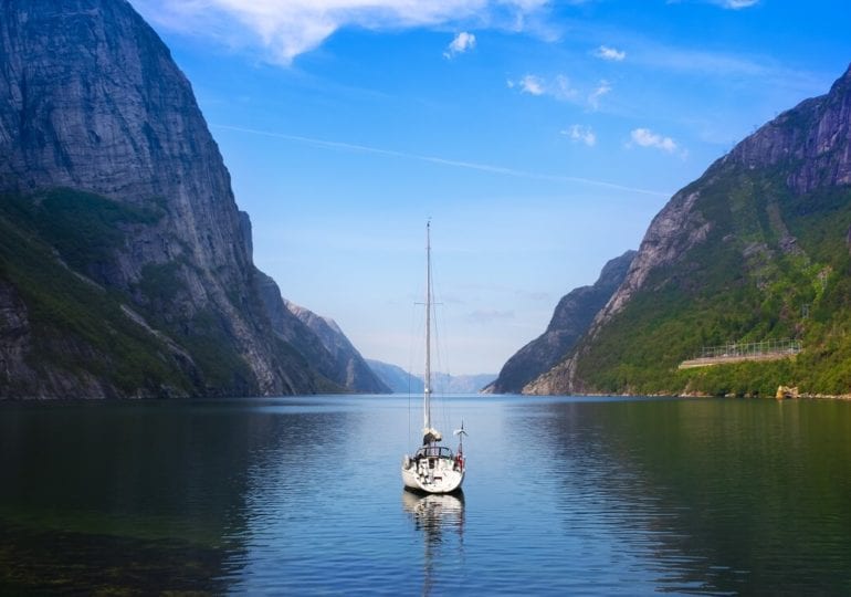 Hohe Berge, tiefe Fjorde – Segeln rund um Norwegen