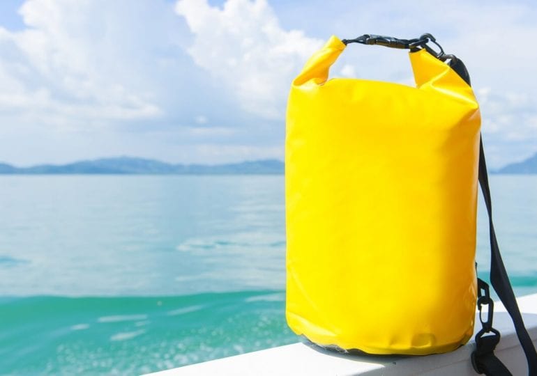 Die Segeltasche – Vor allem wasserdicht muss sie sein