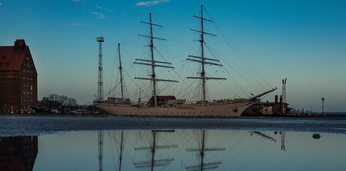 Die Gorch Fock I als Vorgänger des bekannten Segelschulschiffes