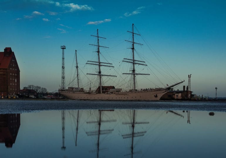 Die Gorch Fock I als Vorgänger des bekannten Segelschulschiffes