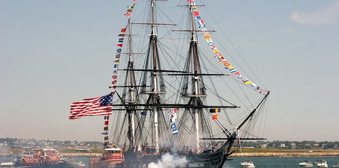 Die USS Constitution als Inbegriff US-amerikanischer Seemacht