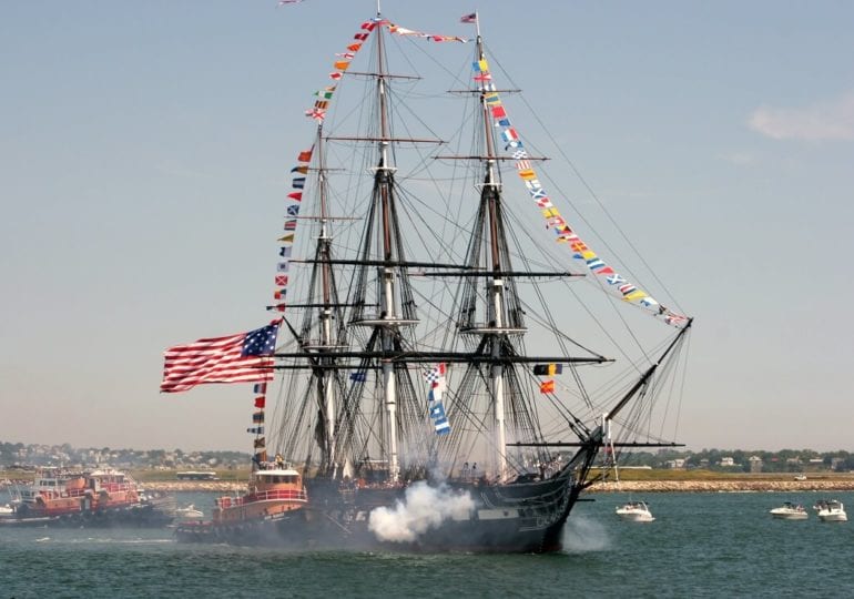 Die USS Constitution als Inbegriff US-amerikanischer Seemacht