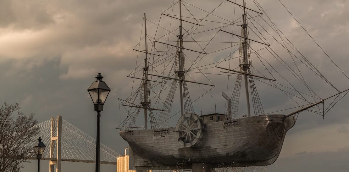 Savannah: Vom Segelschiff zum Dampfschiff und zurück