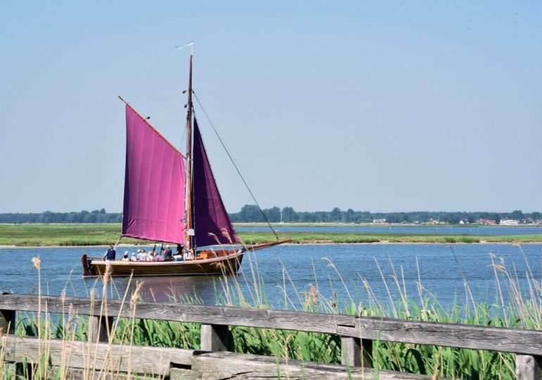 Zeesenboot: Tradition mit rotbraunem Segel