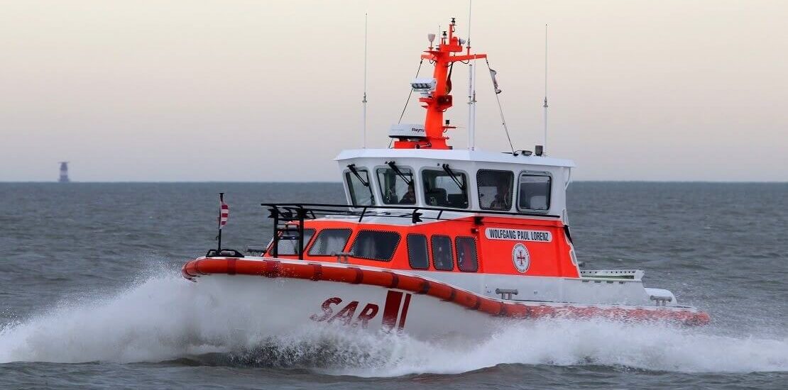 Einsatz auf der Nordsee: Seenotretter befreien Wassersportler aus Lebensgefahr