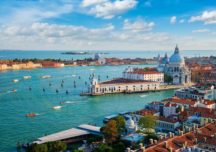 Segeln durch die Lagune von Venedig